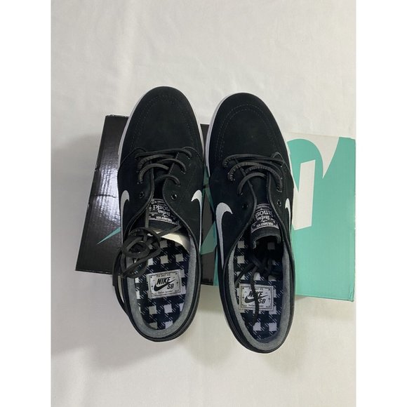 New Mens Size 10 Black White Nike SB Zoom Stefan Janoski OG Skate Shoes main image 7